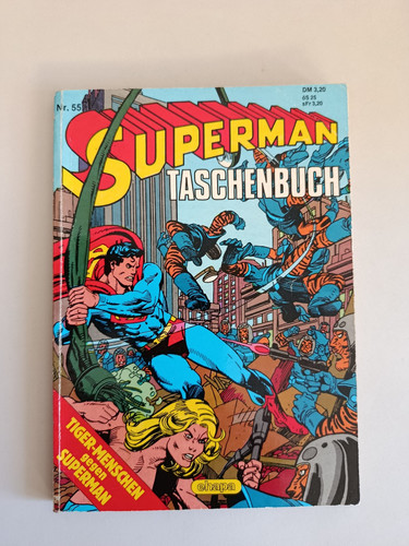 Superman taschenbuch 55 - superman,