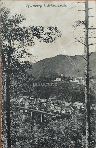 Postkarte hornberg i - ak,