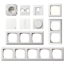 Gira Steckdose/Wippen/Schalter