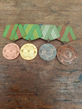 Alte Polizei MDI KVP MFS Ordensspange 4 Spange Volkspolizei DDR