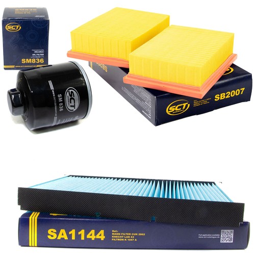Inspektionspaket filterset sct - inspektionspaket,