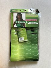 Dream Hair Clip In Extensions 100% Echthaar 45cm Farbe 1B Schwarz