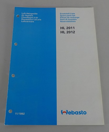 Teilekatalog webasto heiz - heiz-, &