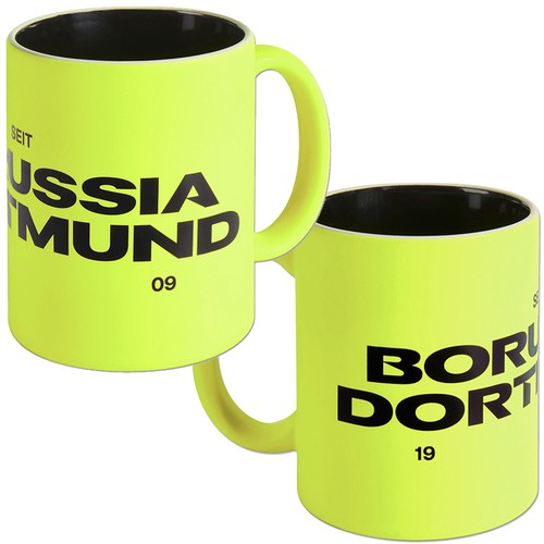 Bvb tasse neon borussia - bvb,