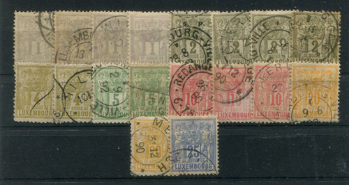 Luxemburg lot aus - -,