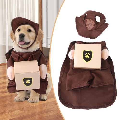 Postboten hundekostüm mit - postboten,