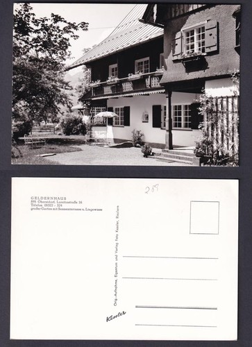 Ansichtskarte geldernhaus - ansichtskarte,