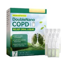 DoubleNano Copd Relief Flüssigkeit zum Einnehmen - Lungenreinigung unterstützt Immunreaktion