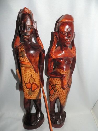 Afrikanische holzfiguren - afrikanische,