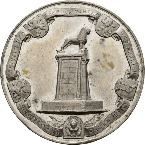 Medaille 1861 braunschweig - 1861, 50
