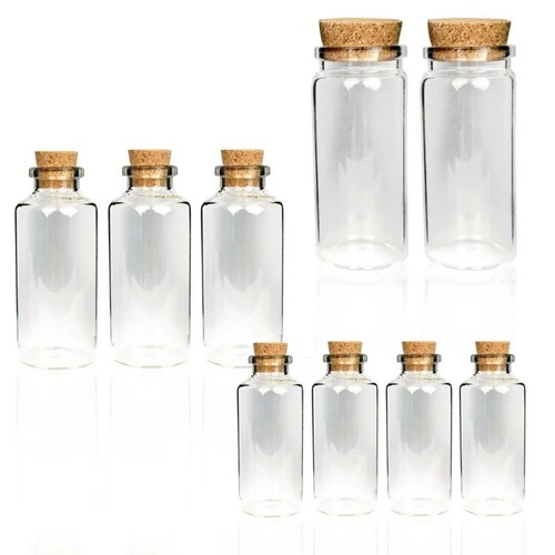 Fläschchen glas mit - fläschchen, korken