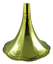 Grammophon Trichter Messing