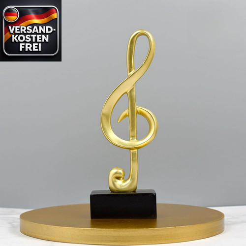 Musiknoten skulptur deko für - deko,
