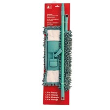 Bodenwischer mit Staubschwert und Teleskopstange 1,30 m, 4-teiliges Set