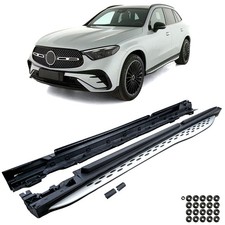 Alu Trittbretter Flankenschutz OE Style passt für Mercedes GLC X254 C254 Coupe