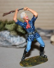 US-Kavallerist mit Gewehr zuschlagend, DiedHoff