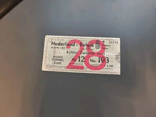 Altes ticket 1957 - altes, 28.04.1957