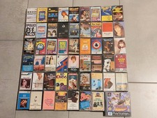 MUSIKKASSETTEN - KONVOLUT, 60 Stück, MC tape Kassette