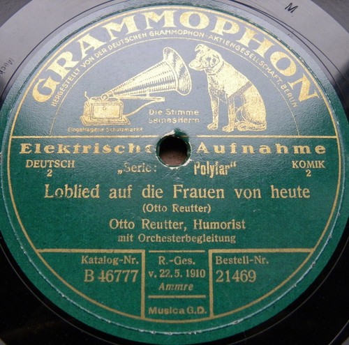 0180 otto reutter loblied - 0180/, auf