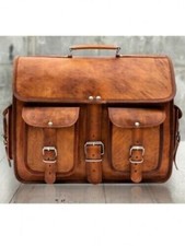 Tasche Leder Messenger Laptop