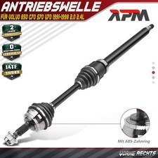 Antriebswelle Vorne Rechts Mit ABS Ring Schaltgetriebe für Volvo C70 S70 91-98
