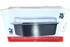 WMF BISTRO Bräter mit Glasdeckel 38x23 cm Aluguss Schwarz Gebraucht, top