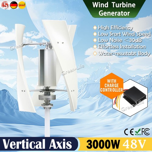 3000w windkraftanlage 48v - windkraftanlage,