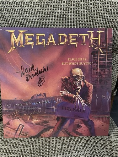 Megadeth signed autographed - ,