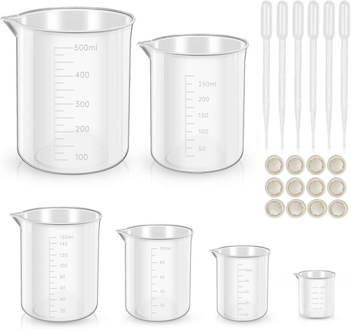 Messbecher set mit 25ml 50ml - set,