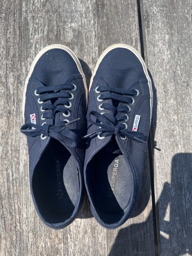 Marineblaue superga sneaker - superga-sneaker, in