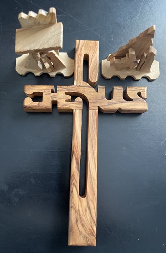 Olivenholz kreuz kleine - kreuz., 2