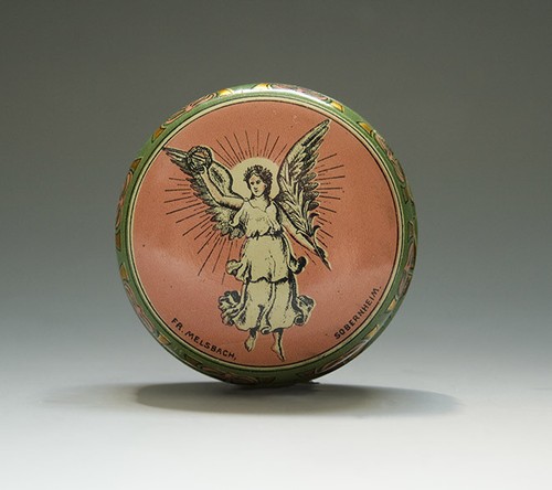 Jugendstil blechdose victoria - jugendstil,