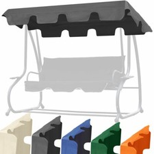 Ersatzdach Hollywoodschaukel Dach WASSERDICHT Gartenschaukel Dachbezug 3 Sitzer