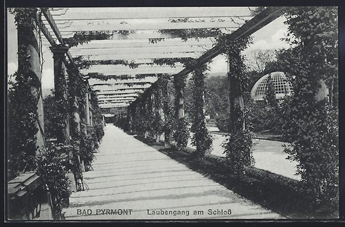Bad pyrmont laubengang - bad, am