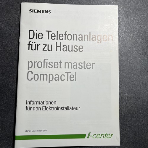 Siemens telefonanlage - siemens, |