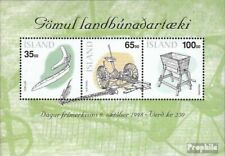 Island Block22 (kompl.Ausg.) postfrisch 1998 Landwirtschaftliche Geräte EUR 8