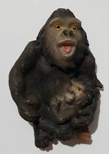 Kühlschrankmagnet Gorilla Mama mit Kind 3D Magnet Dekoration Geschenk Idee