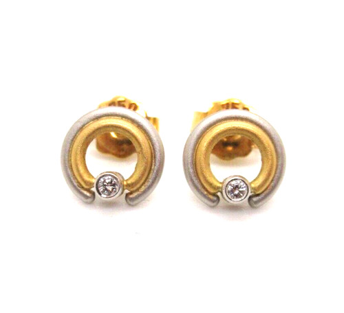 Top designer bicolor - top, brillant