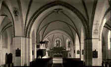 BURG Insel Fehmarn Ostsee s/w AK St. Nikolai Kirche, alte Ansichtskarte