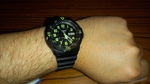 Casio uhr - (100m, wasserdicht)