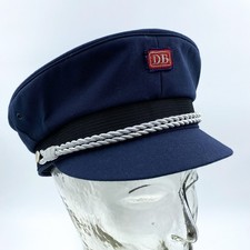 Deutsche Bahn DB Schirmmütze Gr.55 Deutsche Bundesbahn Eisenbahner Vintage Retro