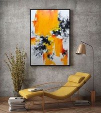 Abstraktes acrylbild 100x70 - acrylbild, cm