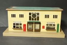 Alter großer Märklin Bahnhof Blechbahnhof Spur 0 Bahn Blechspielzeug Modellbahn