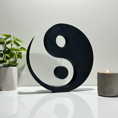 Yin yang lotus - yin, deko