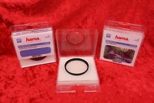 3 tlg  Hama UV Filter 390 C Graufilter ND2-400 Pol Filter Circular coated Ø58 mm
