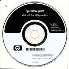 HP Restore Plus! CD für HP D530 Version 19.2