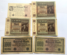 Inflationsgeld Deutsches Reich Notgeld Notgeldscheine 1922-1923 Konvolut /P1593