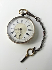 ANTIKE SCHLÜSSEL TASCHENUHR Taschenuhr POCKET WATCH 1-12