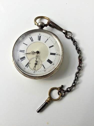 Antike schlüssel taschenuhr - schlÜssel,