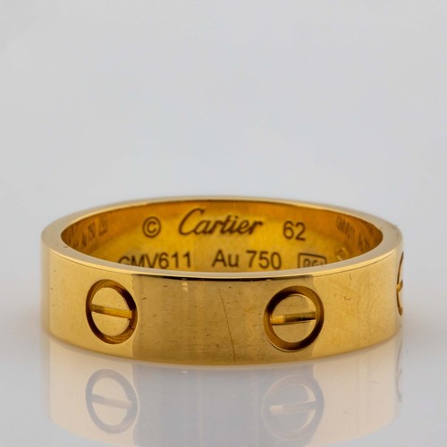 Cartier love ring 750 - cartier,